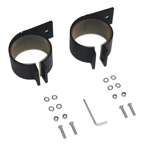 SYHVU 2.5 Inches Tube Clamp Mounting Bracket for Bull Bar and Any 2.5 Inches Round Tube Bar to Mounting LED Spot Lights and LED Light Bar,LED Round Spot Light