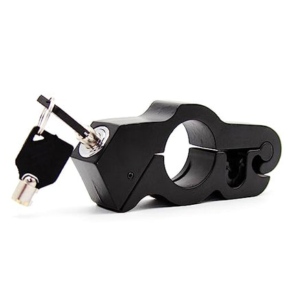 Motorcycle Throttle Lock Anti Theft Motorcycle Handlebar Lock Universal Heavy Duty Motorcycle Grip Handlebar Lock for Motorbike Scooter ATVs Sports Bikes Mopeds(Black)