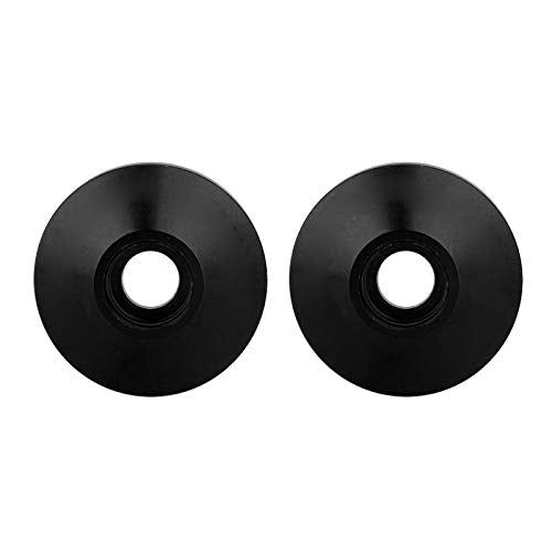 for motorcycle 1 inch handlebars end 1 inch Handlebar End Universal CNC Aluminum Alloy Motorcycle Handlebar Handle Bar End Accessory 1 Pair (black) - size: black