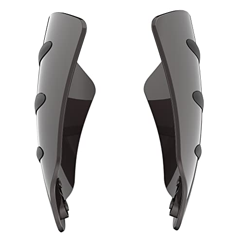 Advanblack Color Matched Hand Guard for Harley Touring & Softails - color: Black Forest