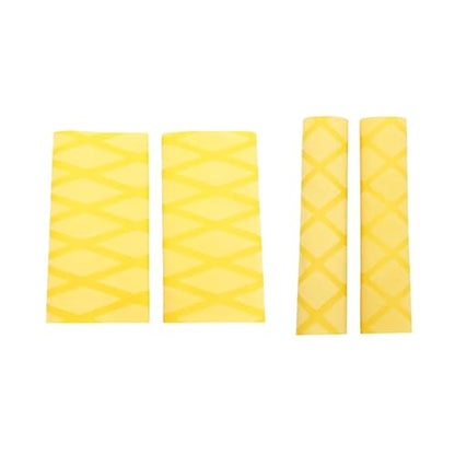 Motorcycle Heat Shrinkable Non-Slip Handle Rubber Sleeve Handlebar Covers for BM&W R1250GS R1200GS LC ADV F750GS F850GS F900R Handlebars Grips - color: Full set-Yellow