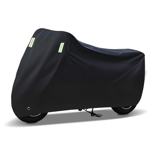 Motorcycle Cover for Piaggio Liberty/Liberty 50/125/S/150/Hybrid/Liberty 50 USA, Waterproof Dustproof Sun Vehicle Protector Case Tear Resistant Anti Theft Lock-Hole Practical Accessories - color: A, size: XXXL-265*105*125