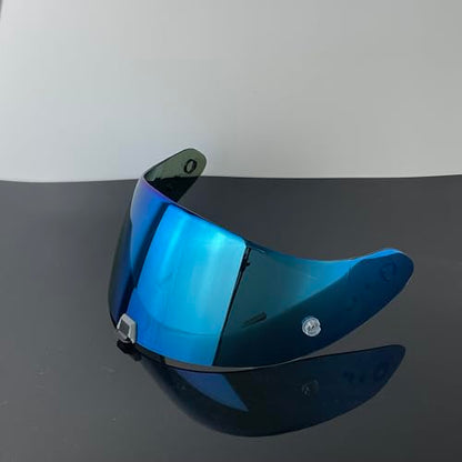 R1 Air Helmet Visor Replacement,Tinted Motorcycle Helmet Face shield Windshield lens for R1,R1 Air,R1 EVO,T520,ST1400,391 (Revo Ice Blue) - color: Revo Ice Blue