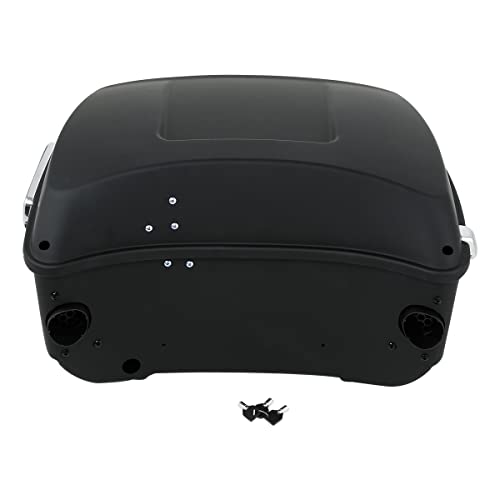 13.7" King Tour Trunk For Harley Touring Road King FLHR 2014-2025 Street Electra Glide FLHT CVO Limited FLHTKSE Ultra Classic FLHTCU FLHTCUL FLHTK FLHTKL - color: BStyle #03