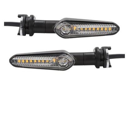 LED Turn Signal Light Running Water Lamp Compatible With YAMAHA MT07 Tenere 700 XJ6 FZ6 MT09 Tracer 900 MT10 MT03 FZ25 Indicator Directional(2pcs Regular) - color: 2pcs Regular