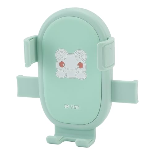 RiToEasysports Green Phone Mount, Anti Vibration Phone Holder with Shock Absorbing Pad for Motorcycle Scooter Cycle, Compatible with 4.7 to 7.1 Inches Smartphones