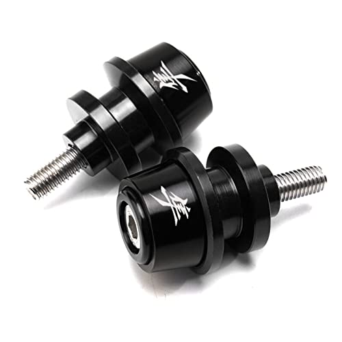 MOWOK Fits For SUZUKI Hayabusa GSX1300R GSX 1300R Gen 3 1999-2021 2022 2023 2024 2025 2026 Accessories Motorcycle M8 Swingarm Spools Slider Stand (Black) (Black) - size: Black