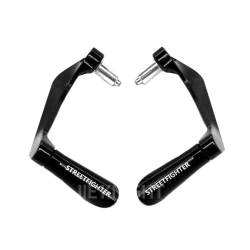 Handguard for Du&Cati Streetfighter Panigale V4 R V4S 2018-2022 Motorcycle Bar Ends Brake Protector Clutch Lever Protection, Black - color: Black