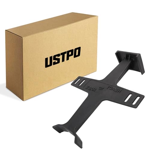 Universal Motorcycle Fork Guard Suspension Support Brace Transportation Tool Tie Down Seal Saver Protection Plastic for Dirt Bike Motocross Accessories Black - color: Black