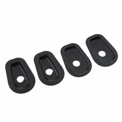 8 Pcs Motorcycle Turn Signal Spacer Adapter Kit Compatible with Yamaha FZ1 Fazer 2006-2015 & Kawasaki ZR-7S 2003-2018 Front Rear Left Right ABS Plastic for LED Signals