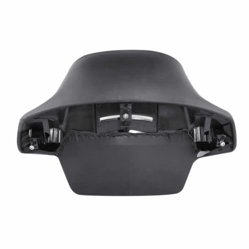TCMT King Motorcycle Trunk Backrest Two Up Mounting Rack Fit For Harley Touring 1997-2008 Electra Glide Road Glide Street Glide Pack - color: No Speaker Holes: Style C Black Rack