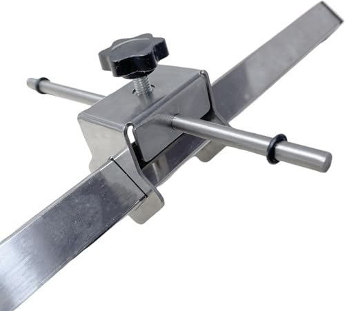 Derailleur Hanger Alignment Gauge for 20” to 29” Mountain Biking and Road Cycling Wheels (Stainless Steel)