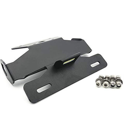 Fit For Kawasaki Ninja 300 250 Z250 Z300 Rear Tail Tidy License Plate Holder Lights Fender Eliminator Bracket 2013 2014 2015 2016 2017 2018 With LED Tail Light Compatible OEM Turn Signal
