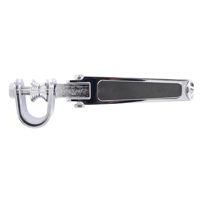 ApplianPar Motorcycle Foot Pegs Rests with U Clamps 1 Inch to 1.25 Inch Anti-Vibrate Engine Guard Crash Bar