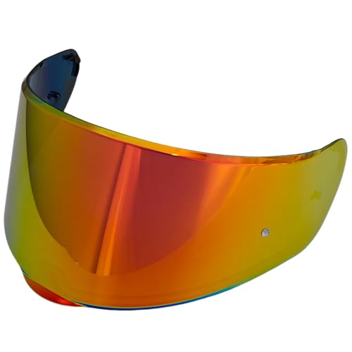 Sedici Strada 3 Helmet Visor, Helmet Face Shield Compatible with LS2 Sedici Strada 2 Strada 3 FF801 FF397 FT2 VECTOR (Revo Deep Red) - color: Revo Deep Red