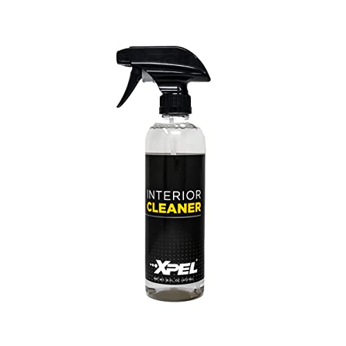 XPEL Interior Cleaner 16 oz - Premium Multi-Surface Detailing for Leather, Vinyl & Plastic - Advanced Formula, Gentle Yet Powerful, Refreshing Scent - Convenient Spray Bottle for Precision Cleaning - style: Interior Cleaner 16 oz