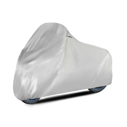 Lightweight Motorcycle Cover with Air Vents, All Season Water Resistant, Dust, UV Protection, Universal Indoor/Outdoor Scooter Cover (S) - size: S