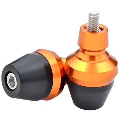 [Motorcycle Parts] 2X 6M Front for Fender Frame Slider Screw Bolt Fork for Honda VFR 800/1200 CB400 VTEC XL 1000V CBR (Orange) - color: Orange