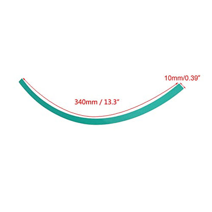 Reflective Wheel Rim Stripe Decal Sticker for 16-19 inch Rim Size Universal Car Motorcycle Wheel Reflective Pinstripe Decal Tape Sticker Decoration Film (Blue Green)