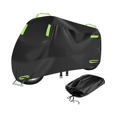 Tailored Motorcycle Cover Waterproof Outdoor for Yamaha MT07 MT 07 MT-07 FZ07 FZ 07 FZ-07 2014-2024, Motorbike Cover All Season Weather Sun Protection Accessories with Lock-Holes & Storage Bag