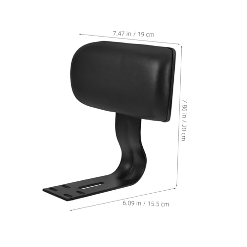 Zerodeko Motorcycle Backrest Cushion for Comfortable Riding Easy Installation Passenger Pad for Rear Seats and Sponge Material Fit for Motorcycles and Bicycles