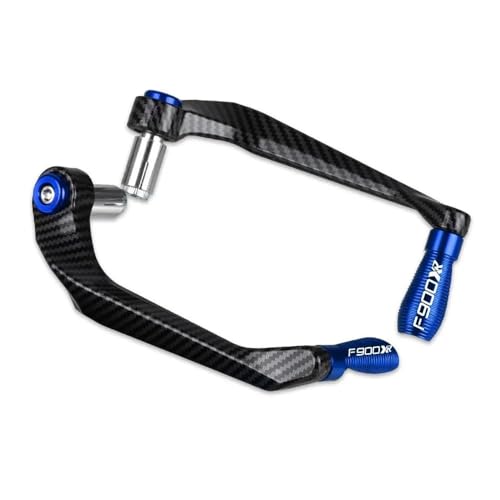 Motorcycle Lever Guard, Motorcycle Accessories Aluminum for B&MW F900XR F900R F900 R F900 XR 2020 2021 2022 Levers Guard Brake Clutch Handlebar Protector - color: F900XR LOGO-01
