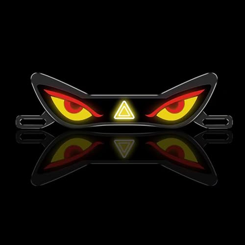 Motorcycle LED Lights – Waterproof Decorative Sign with Shape – LED Flashers for Motorcycles | for Street Night Racing and Tourism Dirt Bike Vehicles and Birthdays - color: 04B