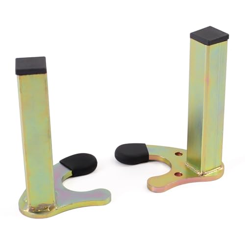 Motorcycle Rear Wheel Lift Stands Frame Accessories Swingarm Spool Lift Stand Paddock Stands Attachment U-Shape Rear Wheel Stand with Anti-Slip Rubber Protecotor (Square Tube) - size: Square Tube