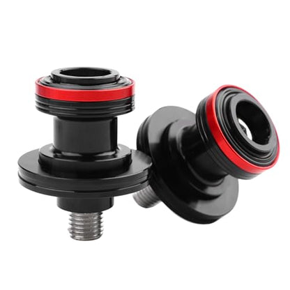 Compatible with 450MT 450NK 450SR 800MT 675SR-R 675SR 700CLX 650GT 800MT-X 650NK Motorcycle M10 Swingarm Spools Rear Stand Screws Sliders (Red) - color: Red