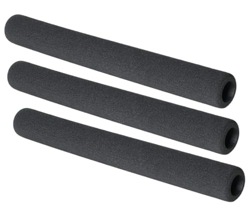 12 Inch Foam Tubing for Handle Grip Support & Pipe Insulation, 1 Inch Diameter, Non-Slip Soft Foam Sleeve, Anti-Skid Durable Grip for Fitness Equipment, Tools, Utensils & Pipes (Pack of 3)