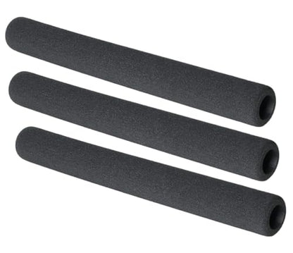 12 Inch Foam Tubing for Handle Grip Support & Pipe Insulation, 1 Inch Diameter, Non-Slip Soft Foam Sleeve, Anti-Skid Durable Grip for Fitness Equipment, Tools, Utensils & Pipes (Pack of 3)