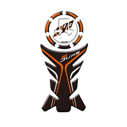 AL-mart Motorcycle Gas Cap Tank Pad Sticker Decal Protector Anti-Slip Heat Insulation Fits for KTM 125/200/390 Duke - color: Black