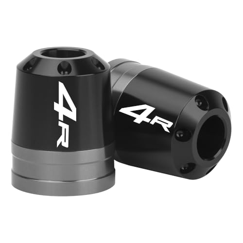 Motorcycle Bar End Sliders For Ninja ZX-4RR 2023-2024 Ninja ZX-4R 2024-2025 Bar End Weights Bar End Protectors Handlebar Sliders ninja zx-4rr zx-4r Accessories (Gray) - color: Gray