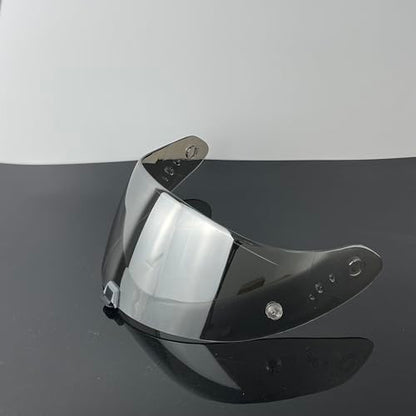 R1 Air Helmet Visor Replacement,Tinted Motorcycle Helmet Face shield Windshield lens for R1,R1 Air,R1 EVO,T520,ST1400,391 (Revo Clear Silver) - color: Revo Clear Silver