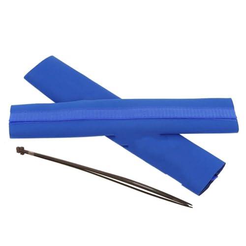 Fork Guards Front Fork Protector Shock Absorber Guard Wrap Cover Skin Motorcycle Pit Dirt Fit for YZF250 CRF250 CRF450 Motorcycle Fork Cover Gaiters(Black Set) - color: Blue set