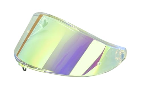 Compatible With K6S Visor K6 Face Shield Replacement Tinted Visor Helmet Accessories (Transparent Revo Gold) - color: Transparent Revo Gold