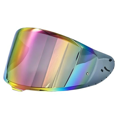 Shoei RF1400 X15 Helmet Visor Replacement Shield, Anti-Fog Sun Shield Accessory Compatible with RF-1400, CWR-2, X15, Z8, X-SPR PRO(Gradient Pink) - color: Gradient Pink