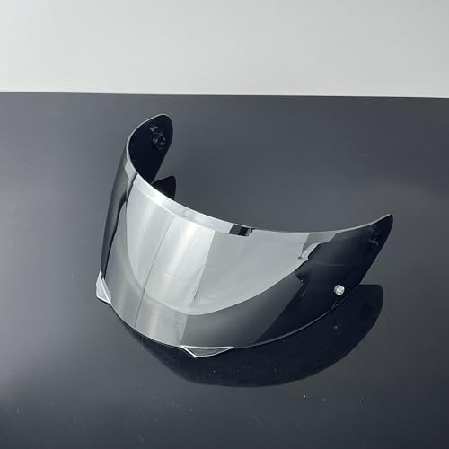 YOURNAME HJ33 Shield for HJC I90,i91 Face Shield Uv-protected Visera Casco Moto Visera Casco Moto (Silver-For Day) - color: Silver-for Day