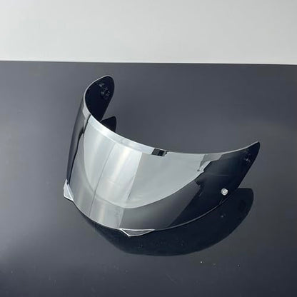YOURNAME HJ33 Shield for HJC I90,i91 Face Shield Uv-protected Visera Casco Moto Visera Casco Moto (Silver-For Day) - color: Silver-for Day