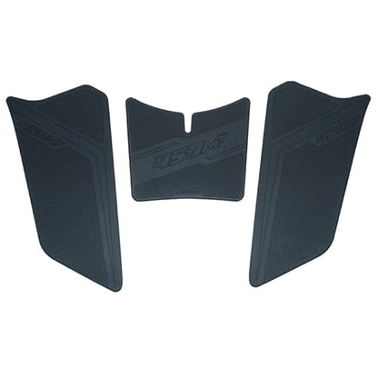Motorcycle Tank Pad,Motorcycle Fuel Tank Protector,Gas Tank Decals Compatible with CFMOTO 450MT CF Moto MT450 450 MT(Black) - color: Black