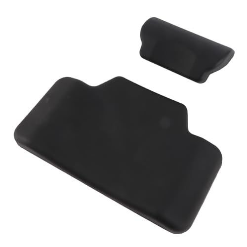 Acouto Motorcycle Top Box Backrest, Motorcycle Back Cushion Passenger Backrest Back Pad Rear Saddlebag Trunk Sticker Decal Top Case Cushion, Motorcycle Luggage Case Back Cushion