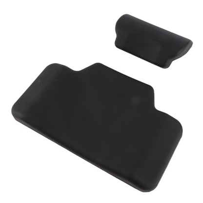 Acouto Motorcycle Top Box Backrest, Motorcycle Back Cushion Passenger Backrest Back Pad Rear Saddlebag Trunk Sticker Decal Top Case Cushion, Motorcycle Luggage Case Back Cushion