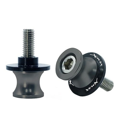 Motorcycle Swing Arm Slider Shaft Motorcycle M6 Swingarm Spools Slider Swing Arm Stand Screws Paddock For Y&AMAHA X MAX XMAX 125 200 250 300 400 X-MAX All Years(6mm-22) - color: 6mm-22