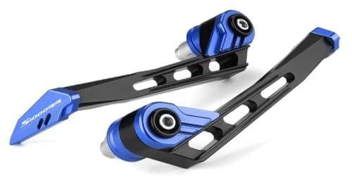 For BMW S1000RR 2009-2024 Motorcycle Brake Clutch Levers Guard Bar End Handguard Handlebar Protector Accessories(Blue) - color: Blue