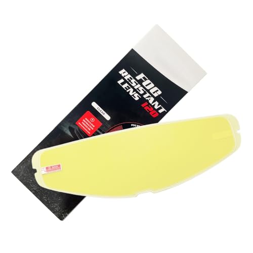 HJ20M Helmet Visor With Anti Fog Film, Motorcycle Helmet Face Shield Windshield Lens For HJC C70 FG-17 FG-ST IS-17 (Anti Fog Film) - color: Anti Fog Film