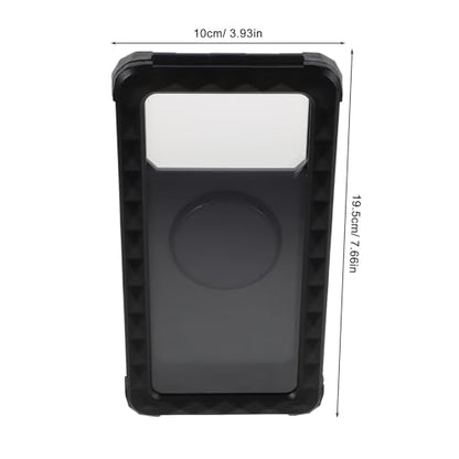 Zerodeko Motorcycle Navigation Phone Holder Handlebar Mount Vibration-Proof Waterproof Clamp Compatible for Motorbike Outdoor Riding