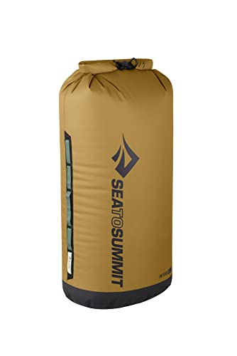Sea to Summit Big River Dry Bag, Heavy-Duty Dry Storage, 13 Liter, Gold Brown - color: Gold Brown, style: 13 Liter