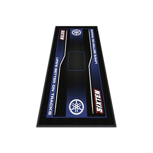 SIXTEN Motorcycle Mat for Yamaha 37.4 × 78.7 in - Environmental Garage & Paddock - Washable, Oil-Absorbing & Eco-Friendly - Protective Mat for Dirt Bike, Enduro & Motocross (Marker) - color: Marker