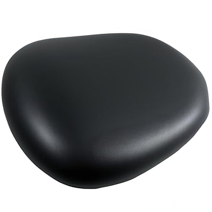 Rear Pillion Passenger Seat Compatible with Suzuki Hayabusa GSX1300R 2008-2020 - High-Density Foam Replacement Cushion Pad for Sport Bike Comfort & Durability (Black Synthetic Leather) - size: GSX1300R#08-18#c