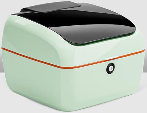 Motorbike Top Cases, Top Box for Motorcycle Trunk Box with Lock for Storage Helmet, Luggage Box for Motorcycle Scooter Moped,Green - color: Green